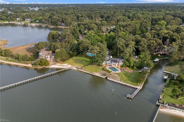 1845 N Alanton Dr, Virginia Beach, VA 23454 - view of property location featuring a large body of water