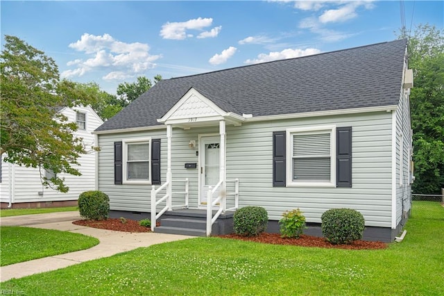 3917 Krick St, Norfolk, VA 23513 - view of front of home featuring crawl space and roof with shingles