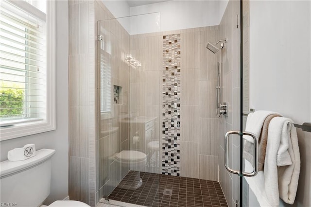 2716 Nestlebrook Trl, Virginia Beach, VA 23456 - full bathroom featuring toilet and a stall shower