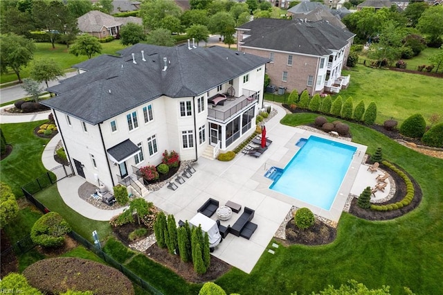 2716 Nestlebrook Trl, Virginia Beach, VA 23456 - view of subject property featuring a pool area