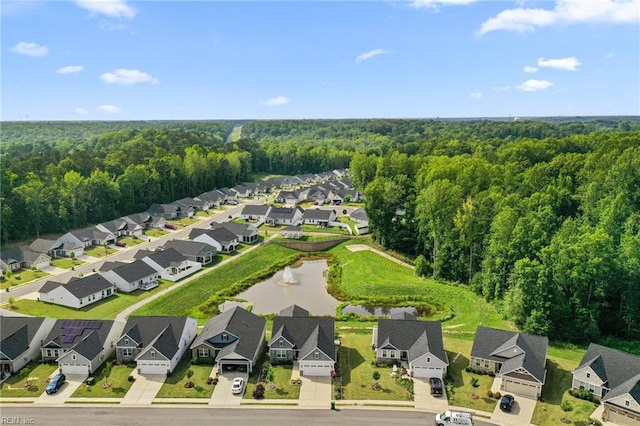 6957 Healy Ave, Gloucester, VA 23061 - aerial perspective of suburban area featuring a nearby body of water and a forest