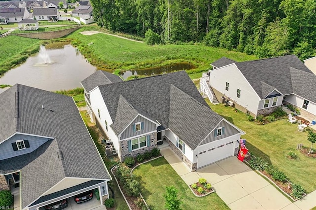 6957 Healy Ave, Gloucester, VA 23061 - aerial view of residential area with a large body of water