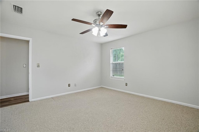 2116 Bloomsbury Ln, Virginia Beach, VA 23454 - empty room with carpet floors and a ceiling fan