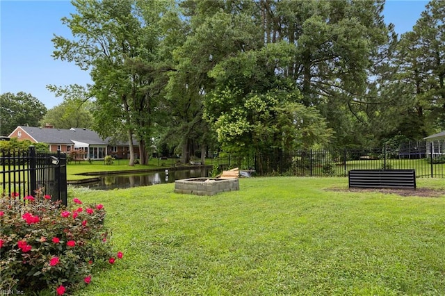 7600 Bridgette Ln, Norfolk, VA 23518 - view of yard with a water view