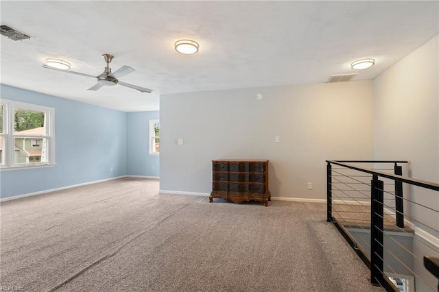 7600 Bridgette Ln, Norfolk, VA 23518 - carpeted spare room featuring healthy amount of natural light and a ceiling fan