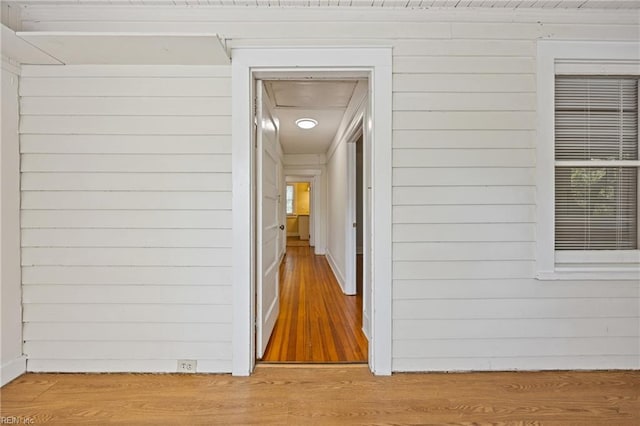 5004 Powhatan Ave, Norfolk, VA 23508 - corridor with wood finished floors