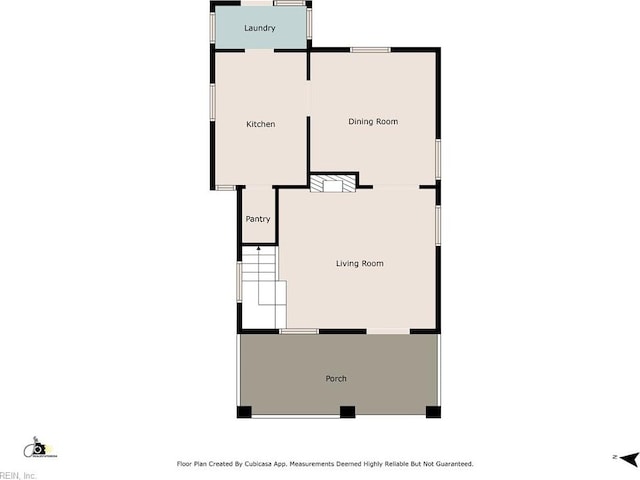 5004 Powhatan Ave, Norfolk, VA 23508 - view of property floor plan