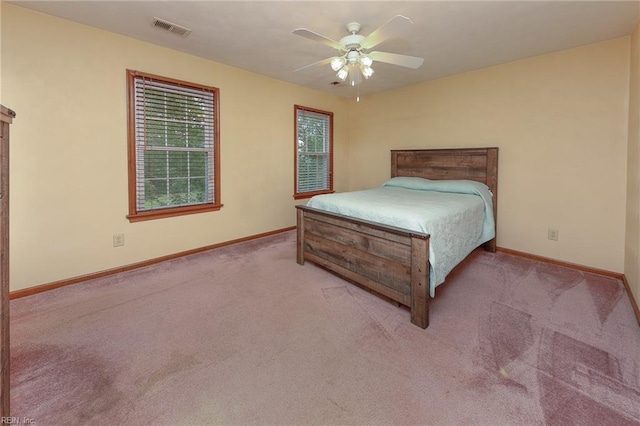 1757 Mill Landing Rd, Virginia Beach, VA 23457 - carpeted bedroom featuring baseboards and a ceiling fan