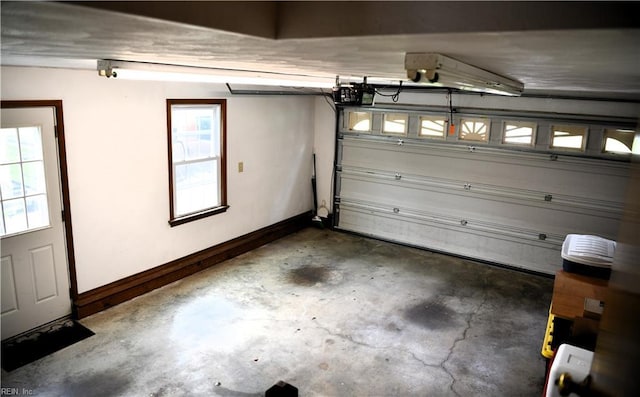1757 Mill Landing Rd, Virginia Beach, VA 23457 - garage with baseboards