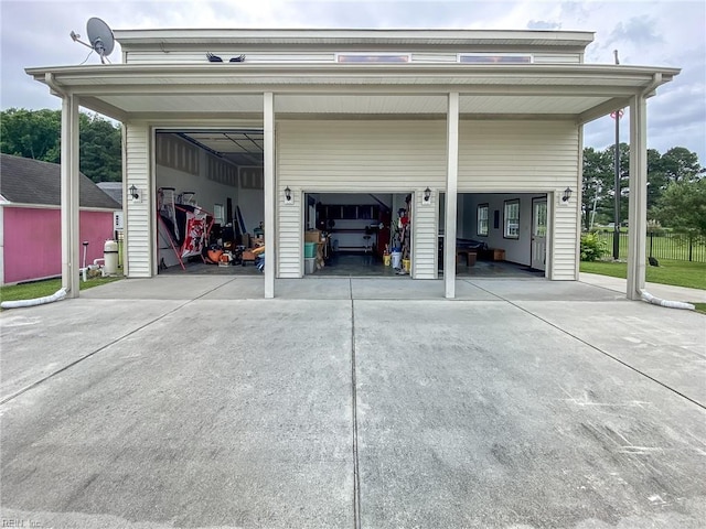 1757 Mill Landing Rd, Virginia Beach, VA 23457 - garage featuring driveway