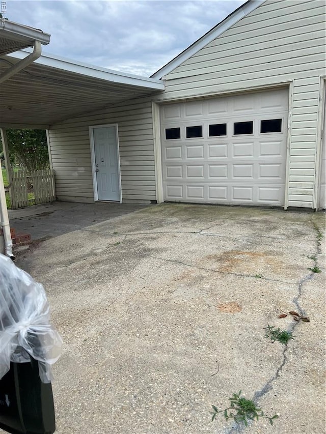 2453 Malden Ave, Norfolk, VA 23518 - garage with driveway and a carport