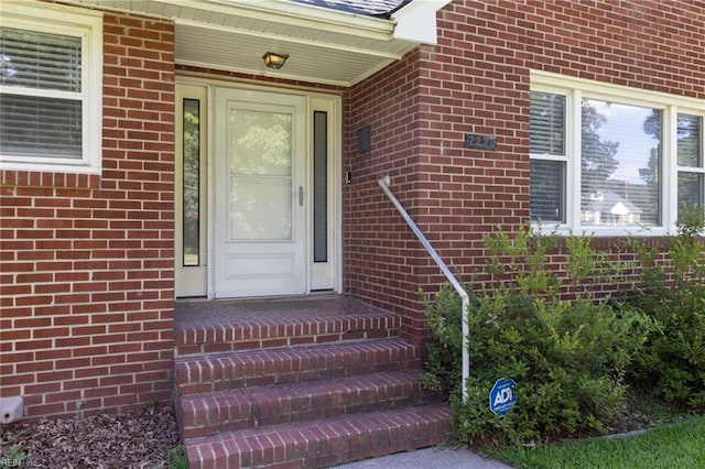 2220 Rodgers St, Chesapeake, VA 23324 - doorway to property featuring brick siding