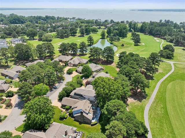133 Randolphs Grn, Williamsburg, VA 23185 - aerial perspective of suburban area with a nearby body of water and a golf course