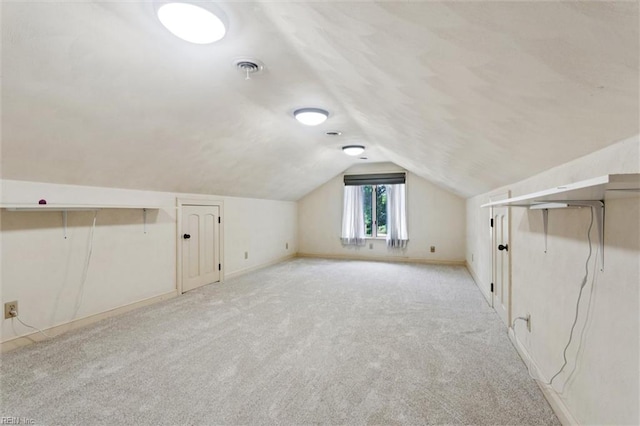 133 Randolphs Grn, Williamsburg, VA 23185 - additional living space with light carpet and vaulted ceiling