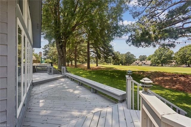 133 Randolphs Grn, Williamsburg, VA 23185 - deck featuring a yard