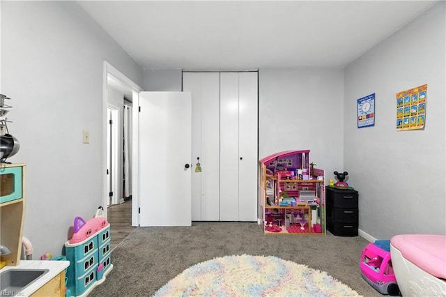22 Greenwell Dr, Hampton, VA 23666 - recreation room with carpet floors