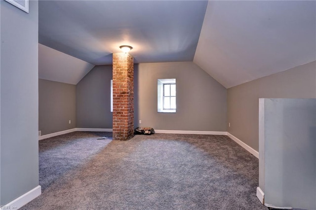 826 Lee St, West Point, VA 23181 - bonus room with lofted ceiling and carpet floors