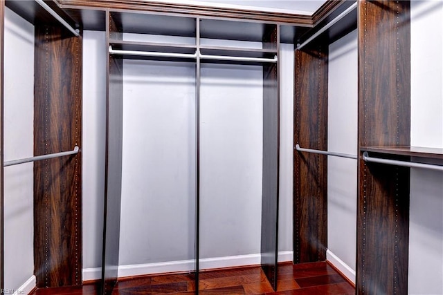 308 Royal Grant Dr, Williamsburg, VA 23185 - spacious closet with wood finished floors
