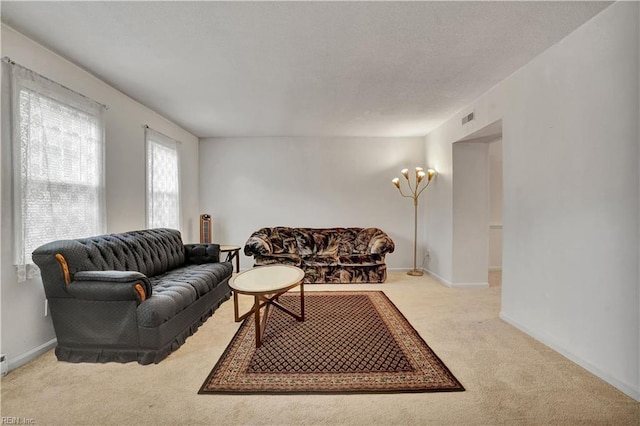 713 Bishop Dr, Virginia Beach, VA 23455 - carpeted living area with baseboards