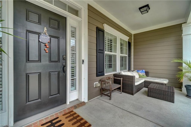 5560 Botanical Dr, Virginia Beach, VA 23455 - property entrance featuring a porch