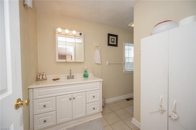 3318 Loam St, Norfolk, VA 23518 - bathroom featuring vanity and tile patterned flooring