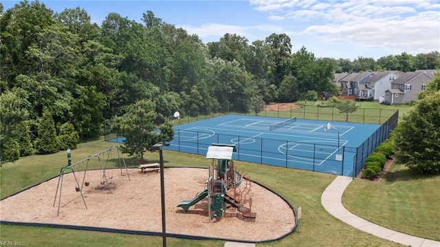 3468 Westham Ln, Toano, VA 23168 - view of property's community with community basketball court