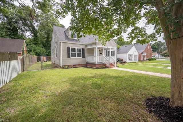 961 Hugo St, Norfolk, VA 23513 - view of front of home with a porch and a shingled roof