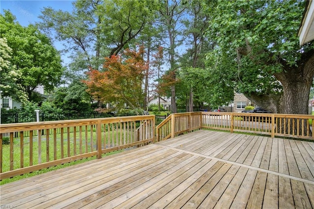 4400 Bart St, Portsmouth, VA 23707 - view of wooden terrace