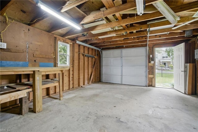 4400 Bart St, Portsmouth, VA 23707 - garage featuring a workshop area