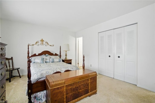 1733 Olde Buckingham Rd, Hampton, VA 23669 - bedroom with light colored carpet and a closet