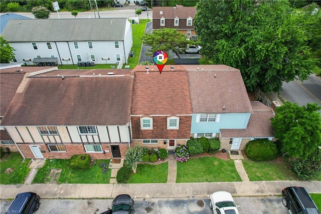 1733 Olde Buckingham Rd, Hampton, VA 23669 - aerial perspective of suburban area