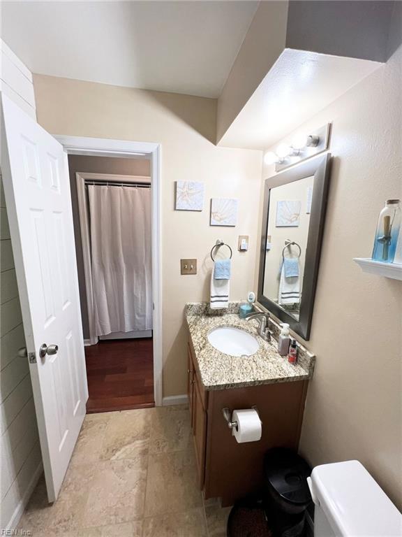 5806 Edith Ct, Virginia Beach, VA 23464 - bathroom featuring vanity and toilet