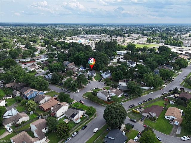 1712 Willwood Ct, Virginia Beach, VA 23464 - aerial view of property's location with nearby suburban area