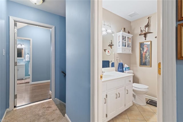 301 Ashland Ct, Newport News, VA 23606 - bathroom with vanity and toilet