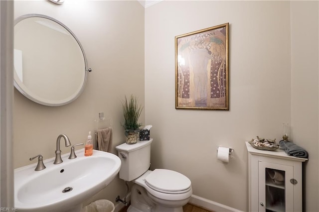3516 Colmar Quarter Quarter, Norfolk, VA 23509 - half bath featuring a sink and toilet