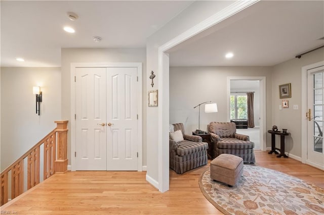 3516 Colmar Quarter Quarter, Norfolk, VA 23509 - living area featuring light wood finished floors and recessed lighting