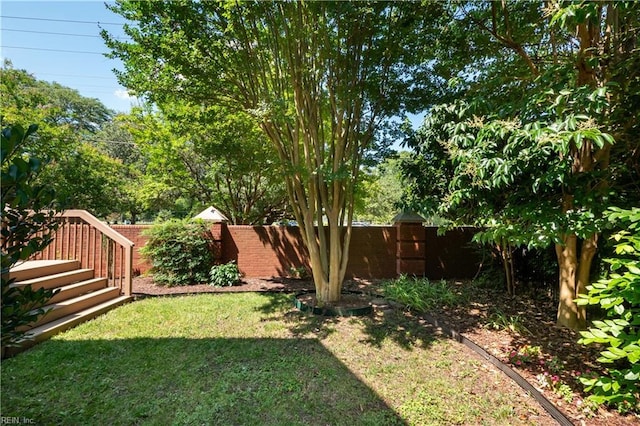 3516 Colmar Quarter Quarter, Norfolk, VA 23509 - view of fenced backyard