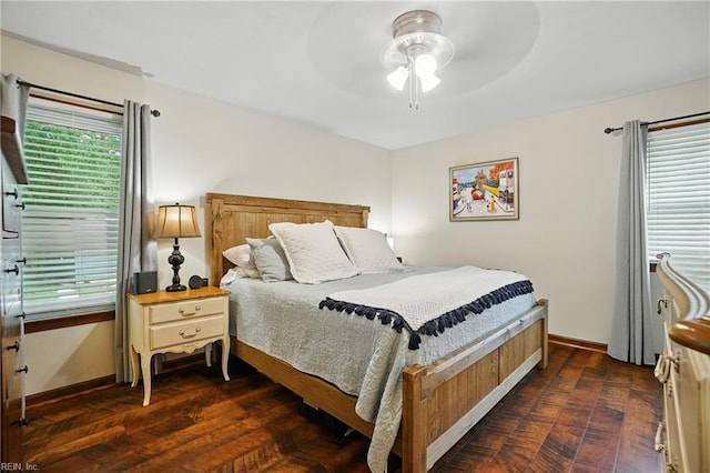 609 Robinold Ct, Chesapeake, VA 23322 - bedroom featuring ceiling fan and wood finished floors