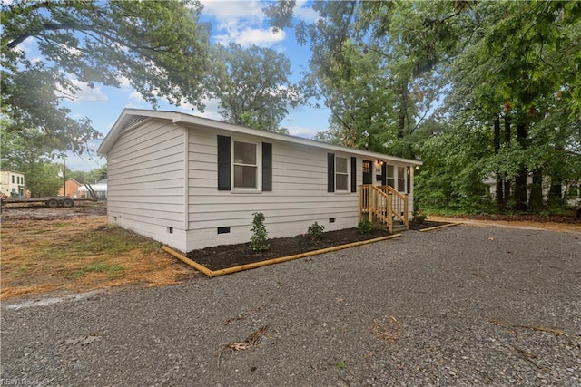 2370 Pruden Blvd, Suffolk, VA 23434 - view of front of home featuring crawl space