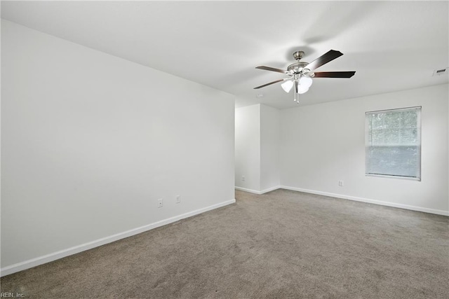 3005 Overbrook Ave, Norfolk, VA 23513 - empty room featuring carpet flooring and a ceiling fan