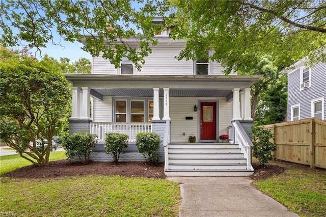 1718 Fontainebleau Cres, Norfolk, VA 23509 - traditional style home with a porch