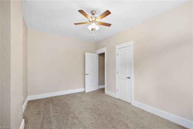 1718 Fontainebleau Cres, Norfolk, VA 23509 - unfurnished bedroom featuring carpet and a ceiling fan