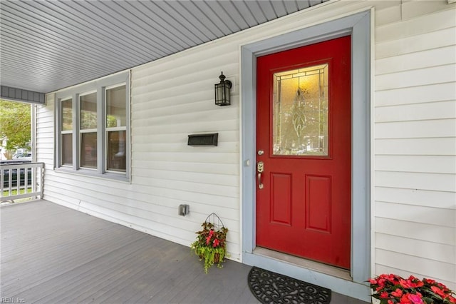 1718 Fontainebleau Cres, Norfolk, VA 23509 - doorway to property with covered porch