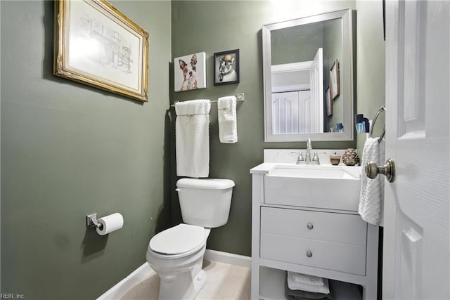 609 Trumpet Ct, Chesapeake, VA 23323 - half bathroom with toilet and vanity