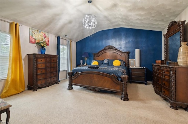 2559 Golden Maple Dr, Suffolk, VA 23434 - carpeted bedroom featuring vaulted ceiling