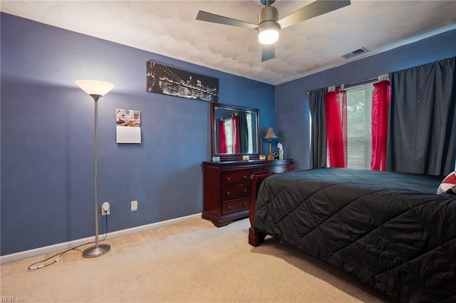 2559 Golden Maple Dr, Suffolk, VA 23434 - carpeted bedroom with baseboards and ceiling fan
