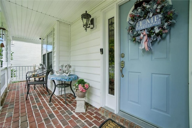 3644 Brannon Dr, Virginia Beach, VA 23456 - view of exterior entry featuring covered porch