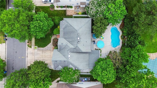 3644 Brannon Dr, Virginia Beach, VA 23456 - drone / aerial view of a pool area
