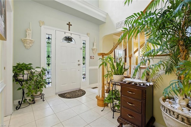 3644 Brannon Dr, Virginia Beach, VA 23456 - foyer entrance with light tile patterned floors