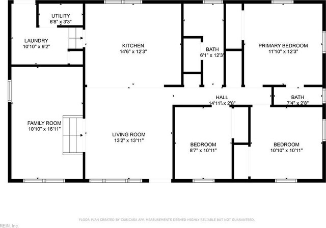 1505 Hawthorne Dr, Chesapeake, VA 23325 - view of floor plan / room layout